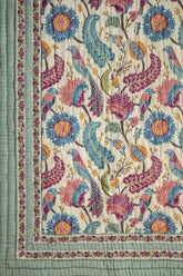 Nature's Lulubaby Organik Pamuk El Yapımı Yatak Örtüsü - uniqlooms.com